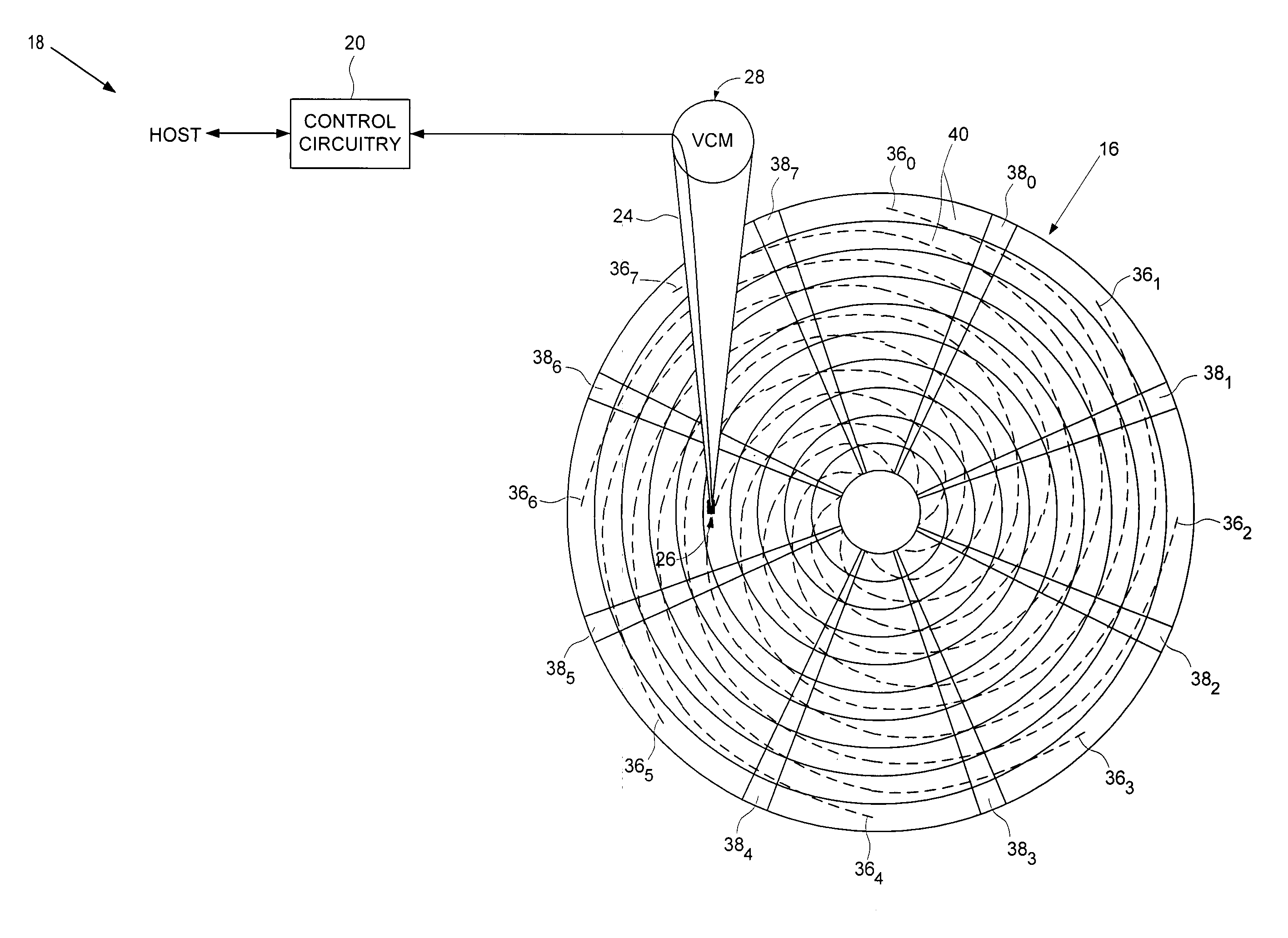 Method for nonsequentially writing reference spiral servo patterns to a disk to compensate for disk expansion