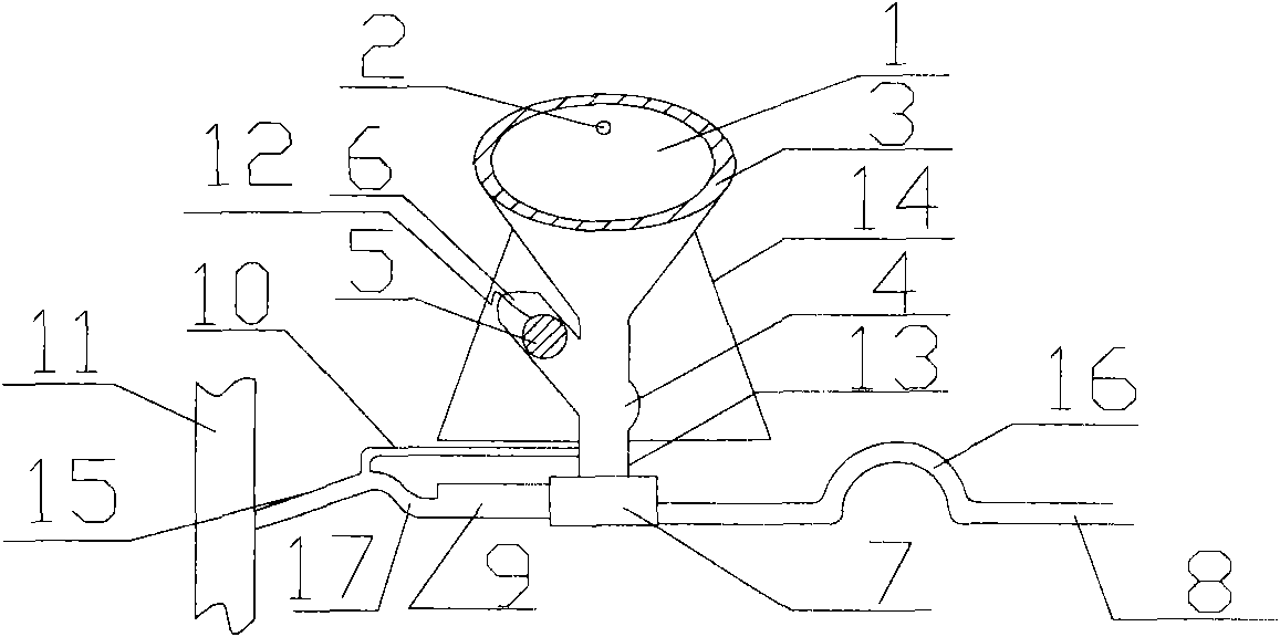 Waste water utilizing type toilet bowl