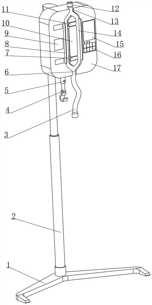 Medical intelligent drainage control device