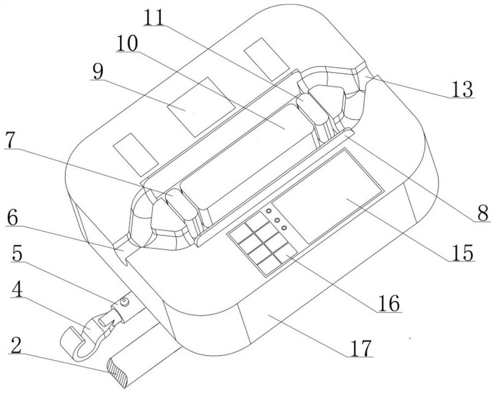 Medical intelligent drainage control device