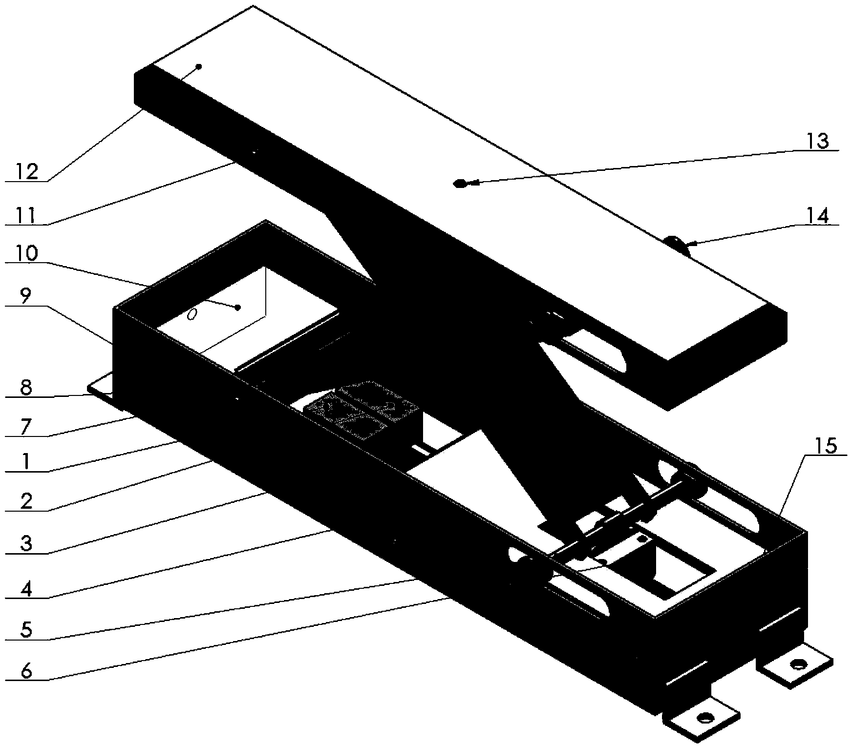 Network intelligent parking spot lock and control method thereof