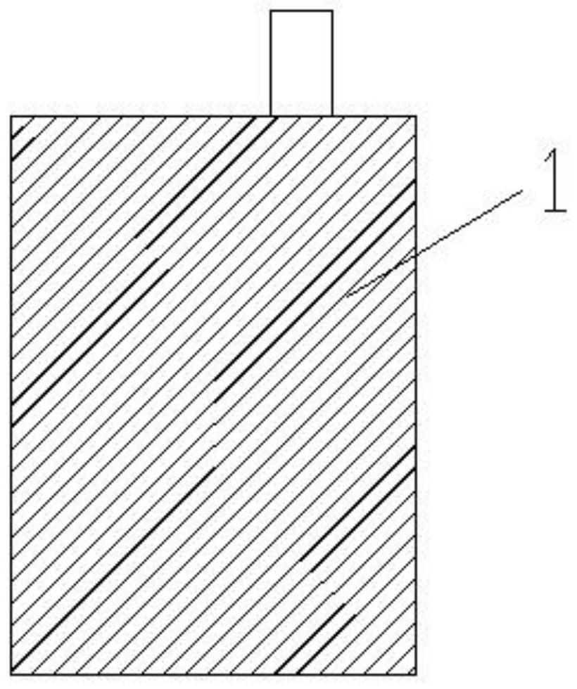 A bonded lead-carbon composite negative electrode