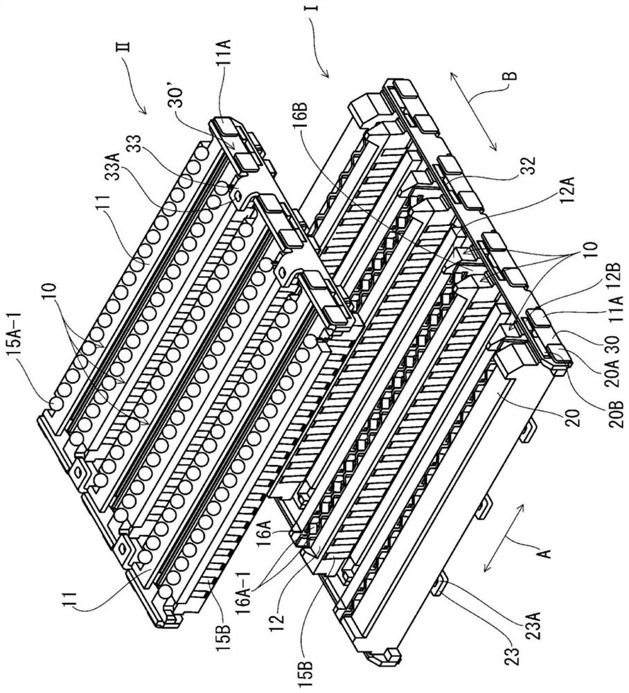 Electrical connector for circuit board and electrical connector assembly for circuit board