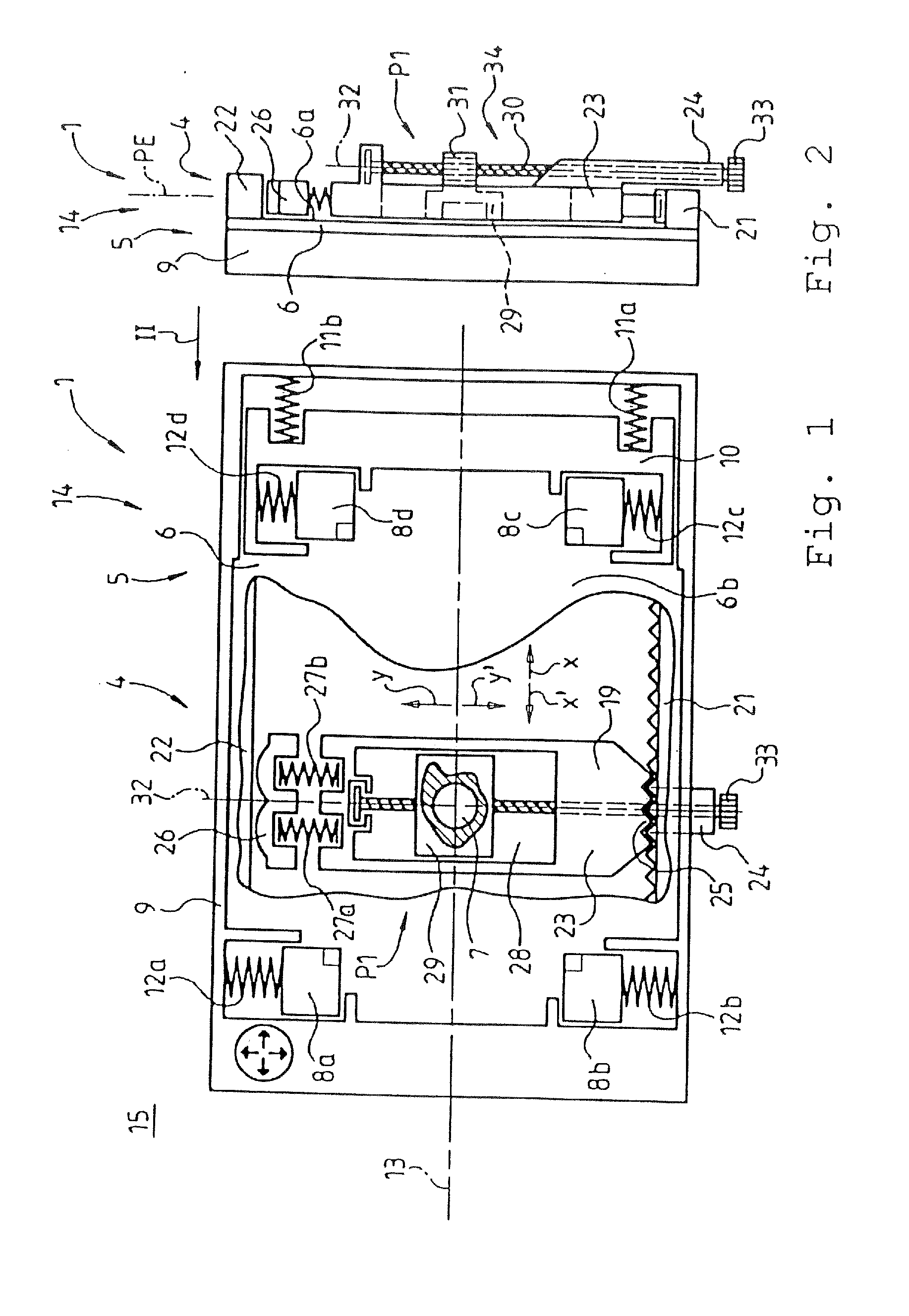 Charging arrangement for a vehicle