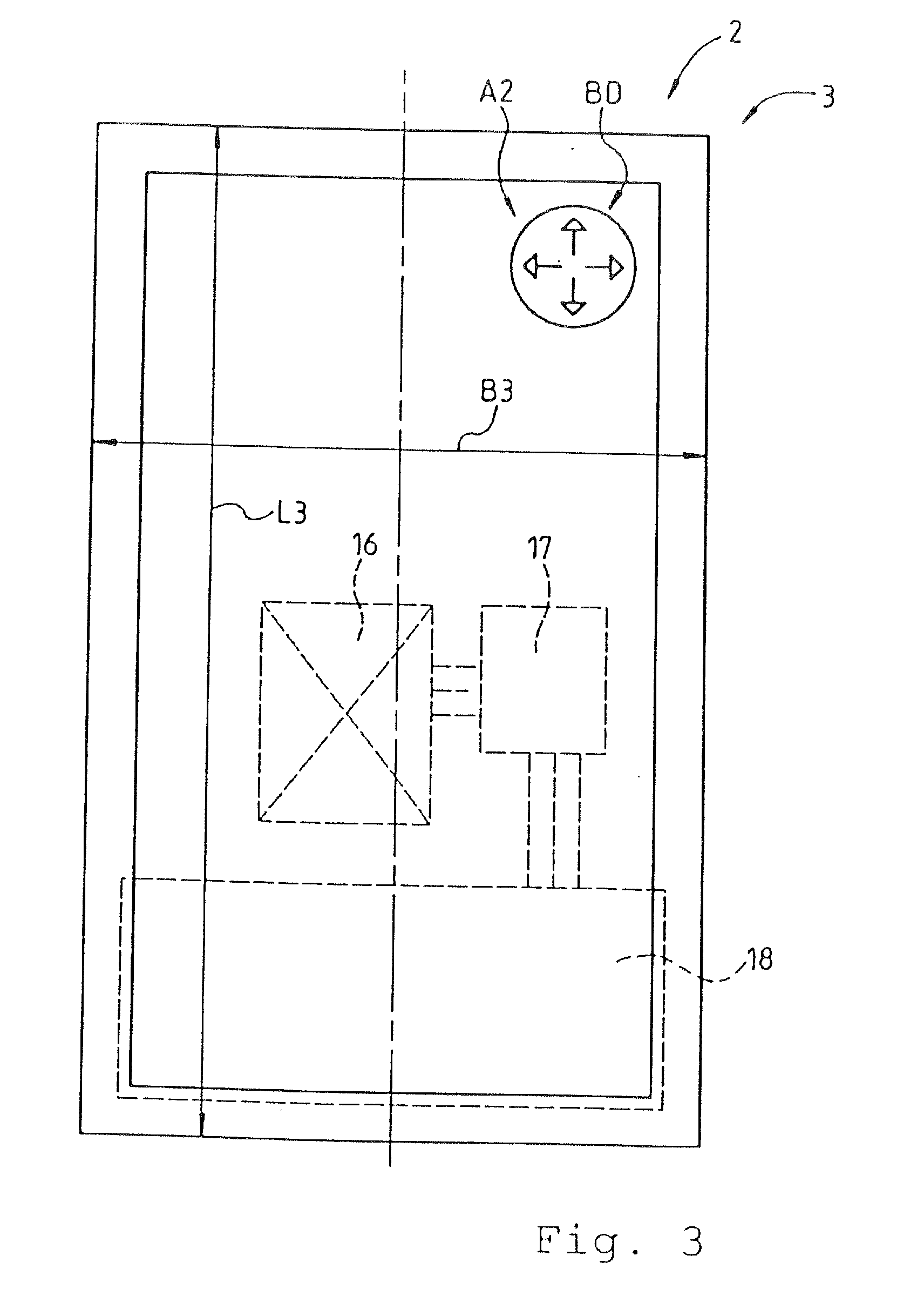 Charging arrangement for a vehicle