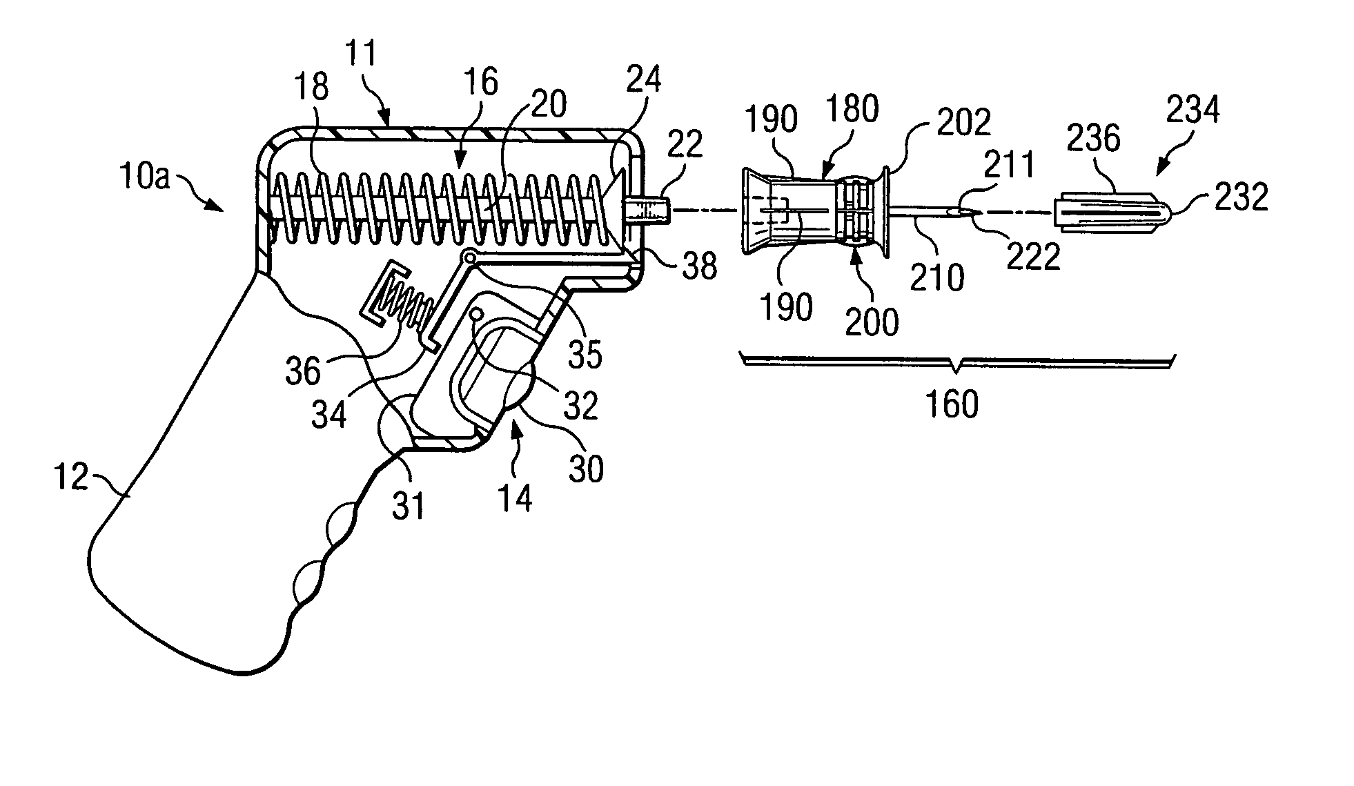 Impact-driven intraosseous needle