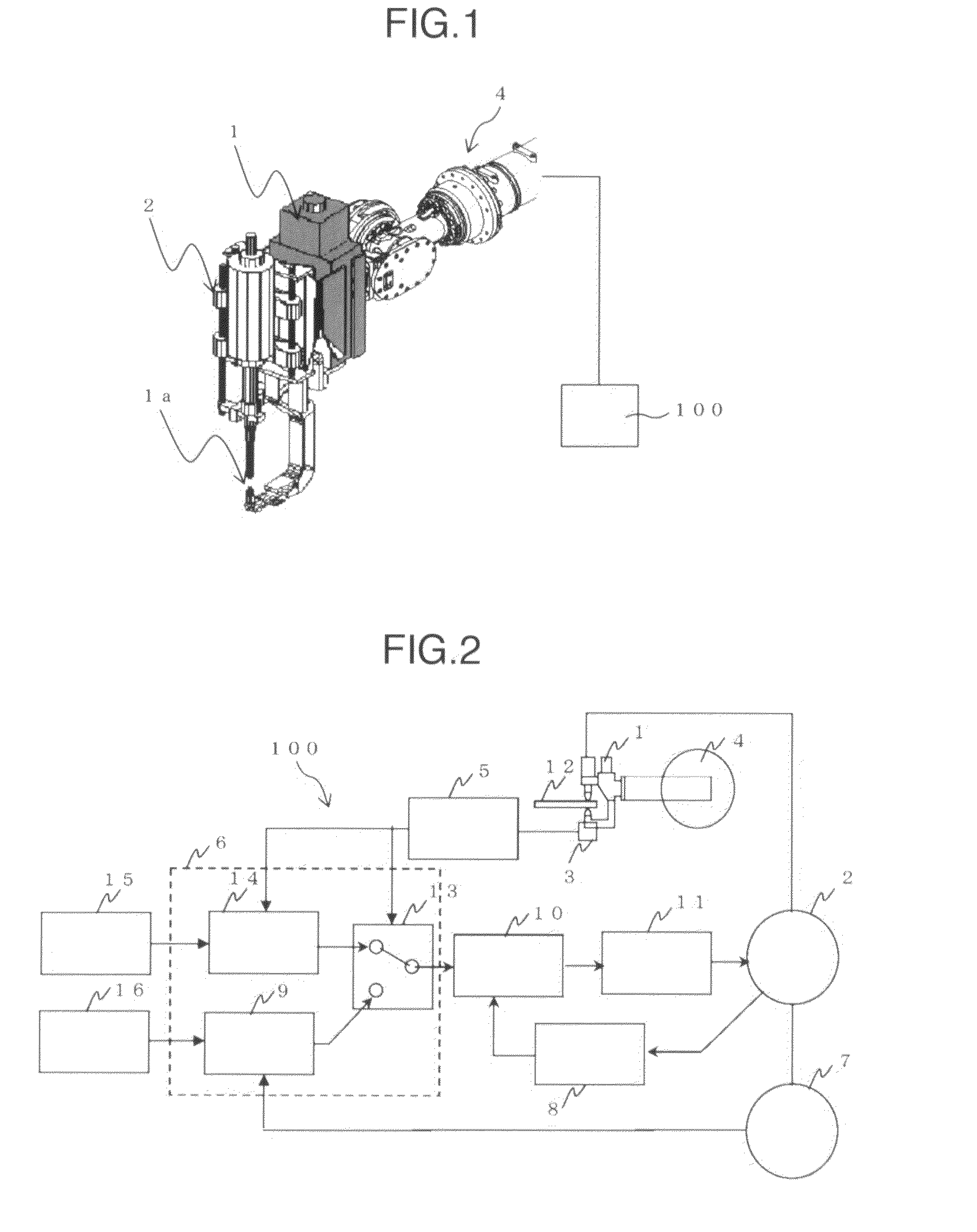 Spot Welding Method and Spot Welding System