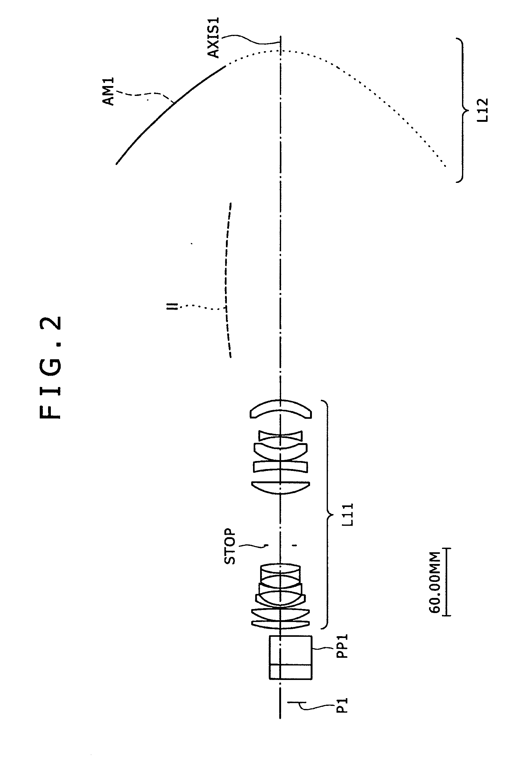 Projection optical system and projection-type image display apparatus