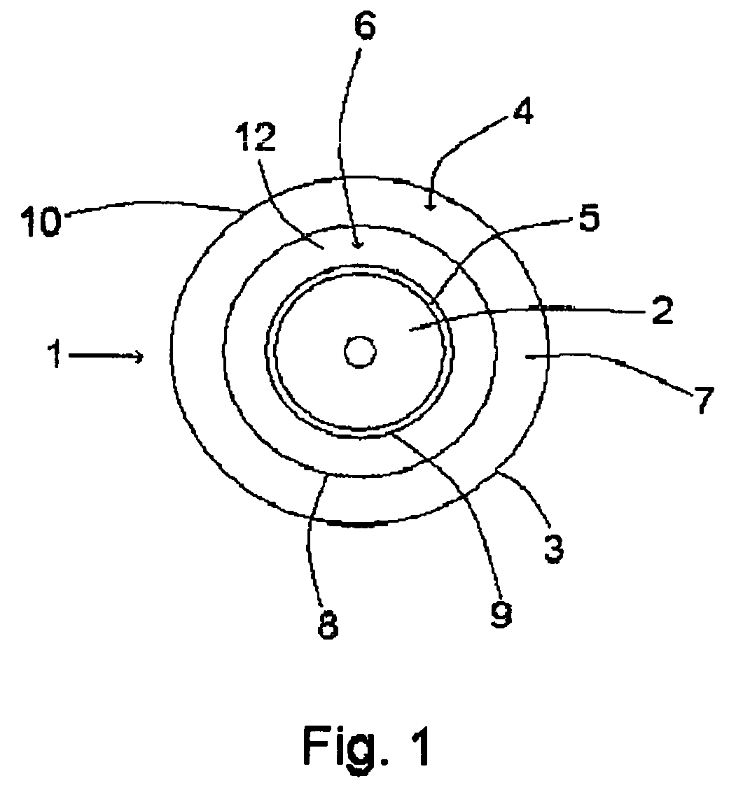 Coaster comprising a compact disc