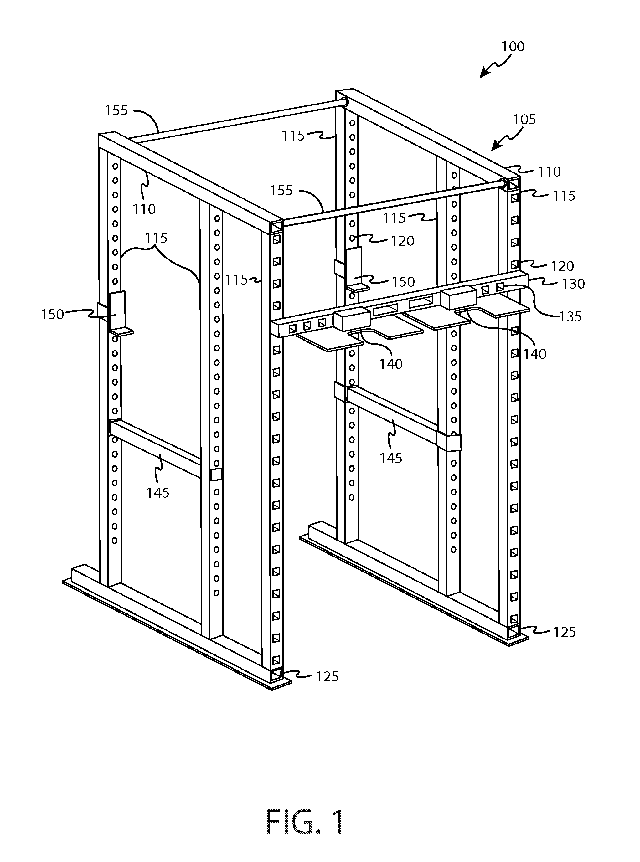 Dumbbell power rack apparatus