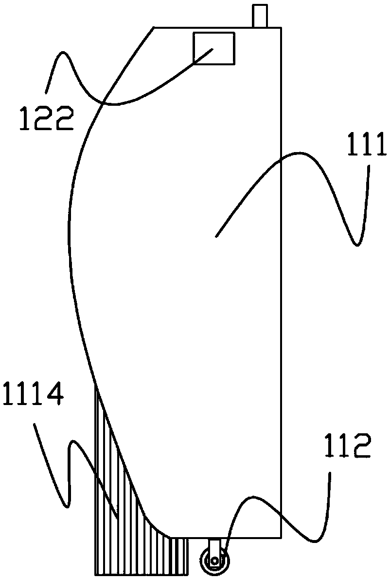 Pushing plate assembly with auxiliary film assembly function