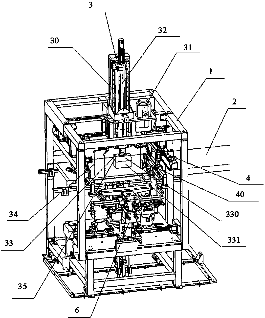 Fully automatic carton molding machine