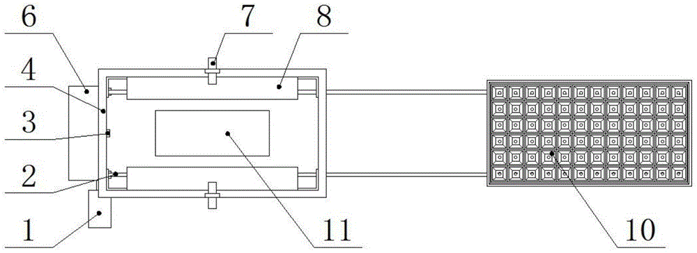 Automatic plug tray recovering and stacking device and method thereof