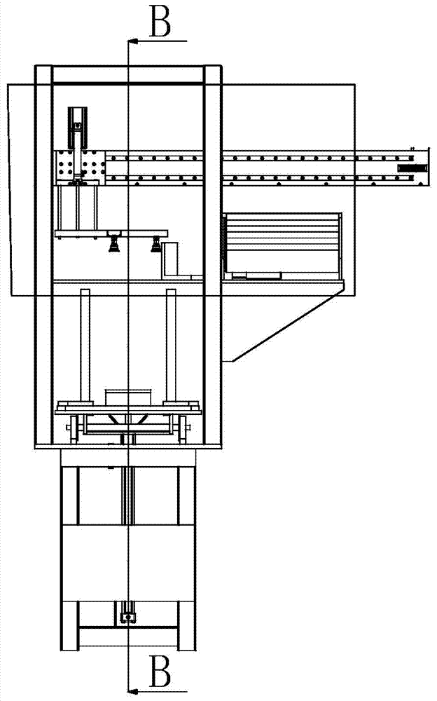 A round cake splitting machine