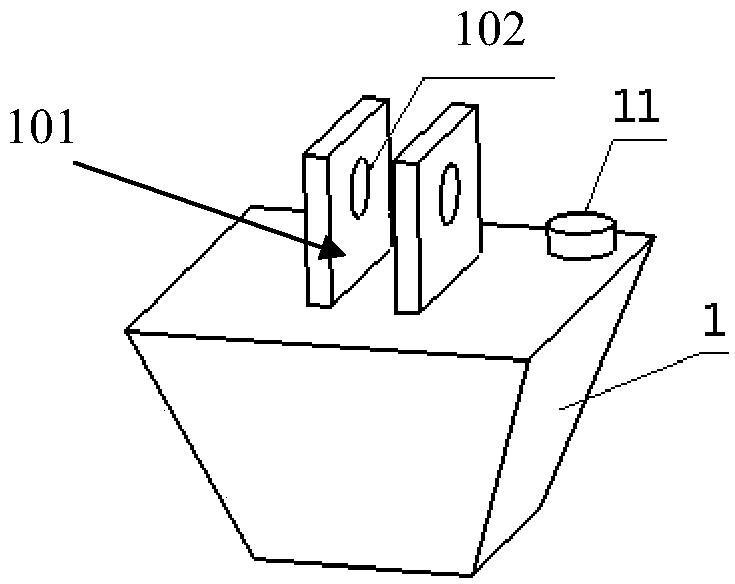 Wave power generation device with opening type filling floater