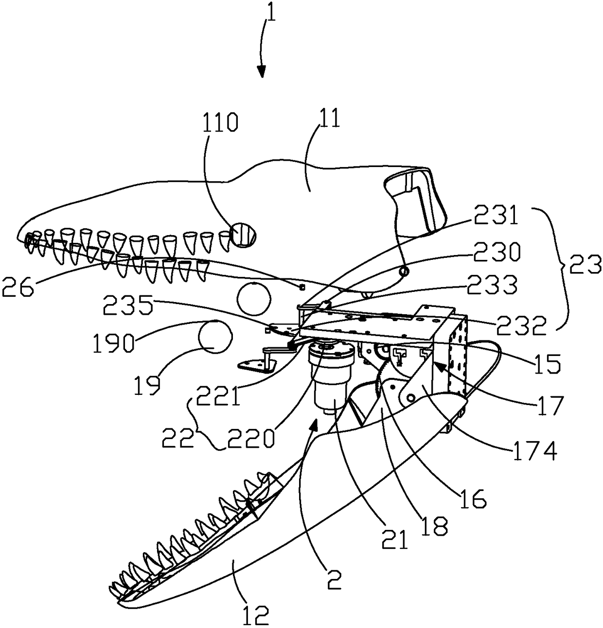 Floating and sinking mechanism of bionic robot fish