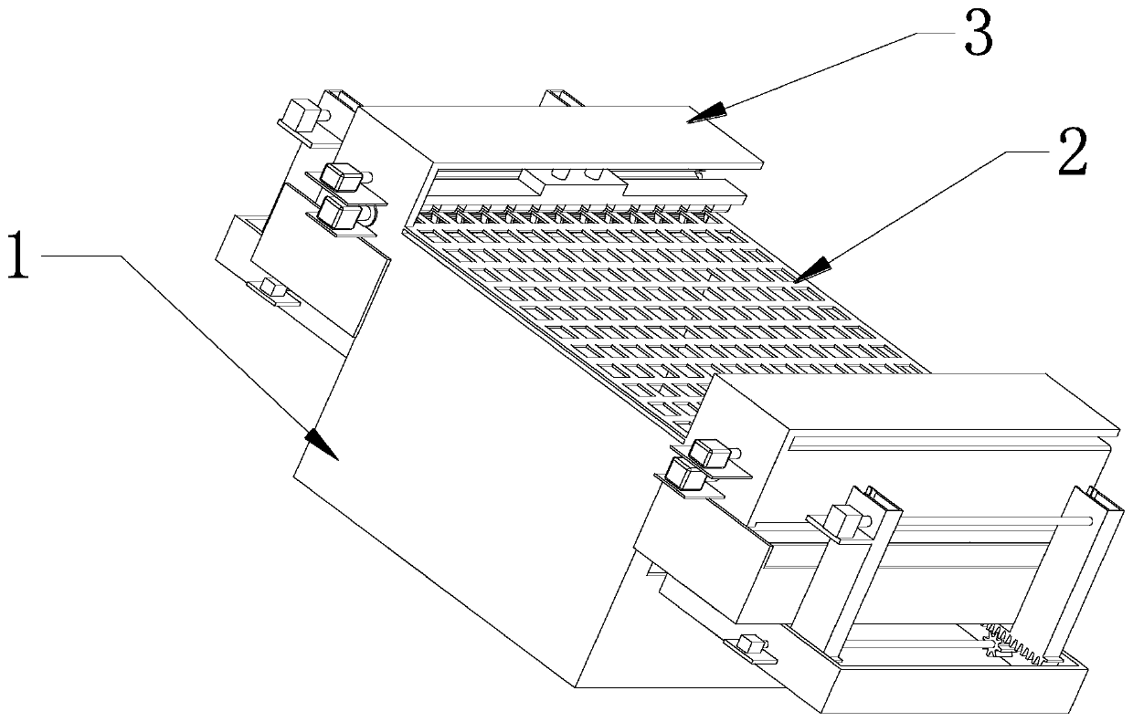 Buried sewage garbage removal device