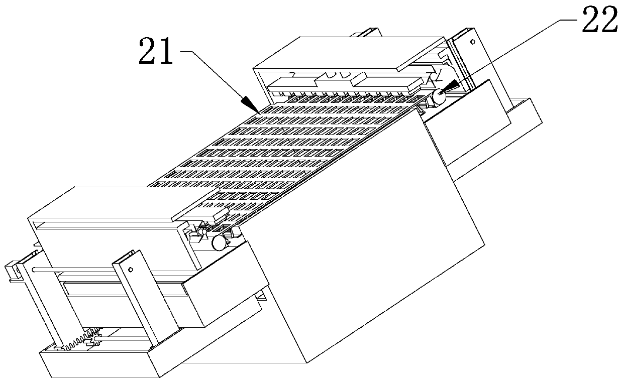 Buried sewage garbage removal device