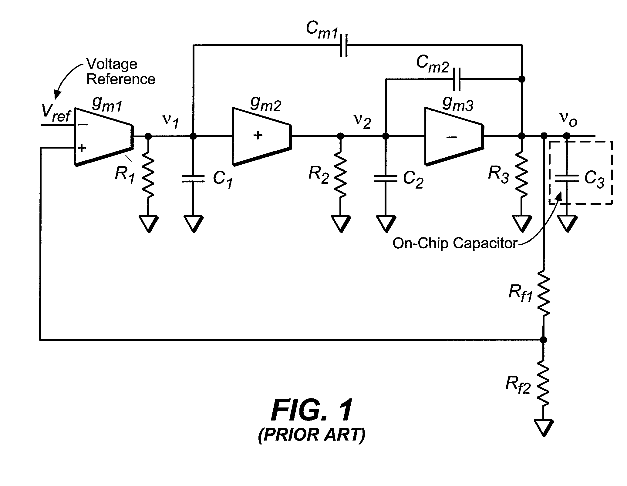 Area-efficient capacitor-free low-dropout regulator