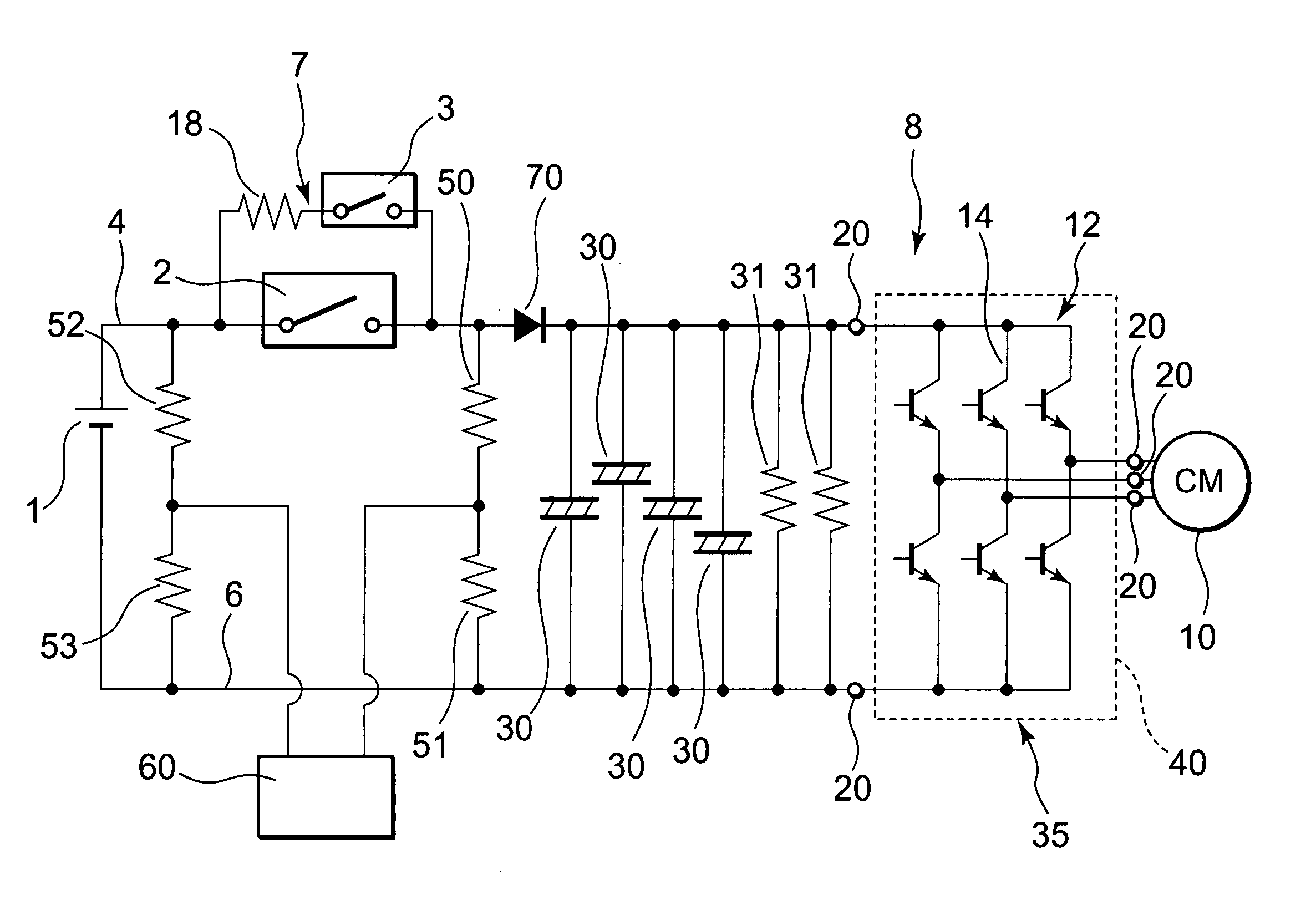 Inverter device and inverter module