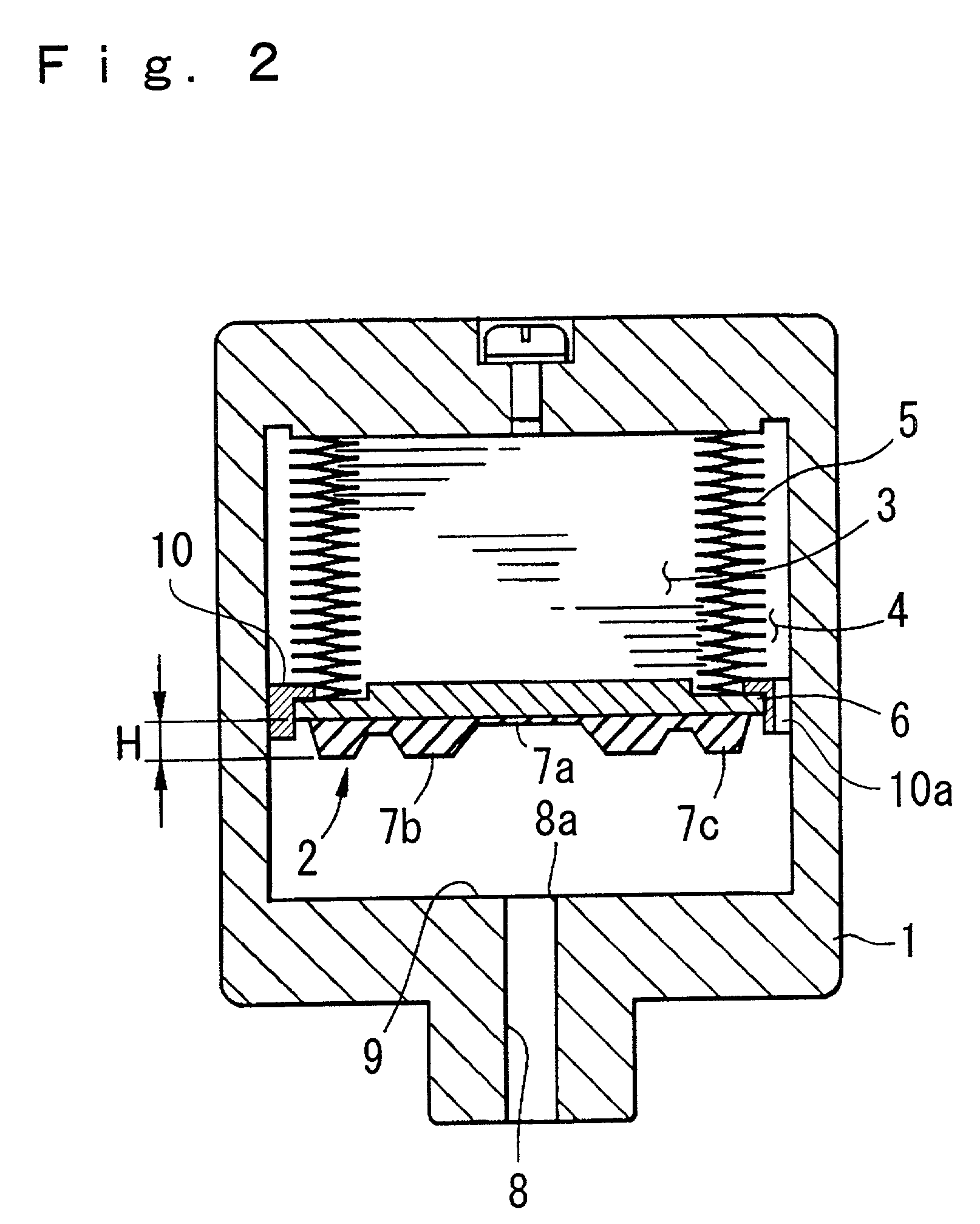 Accumulator and manufacturing process thereof