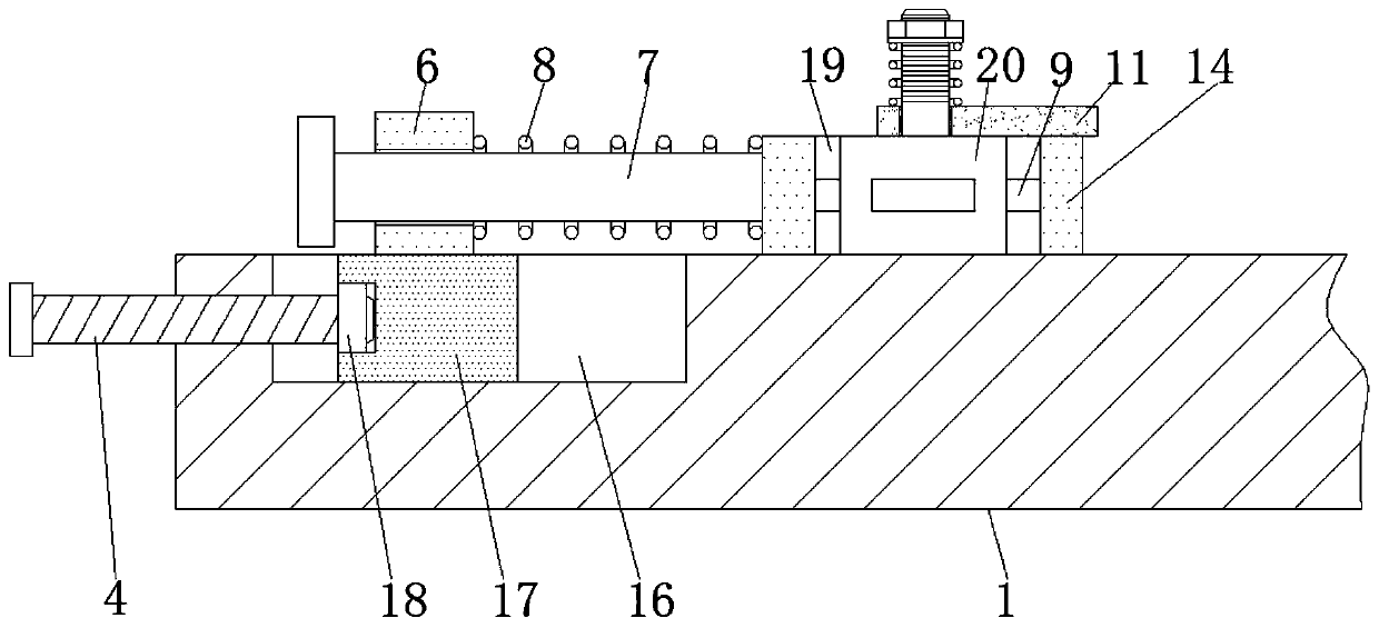 Bracket fixing device for glue dispensing machine