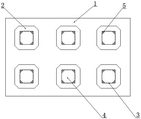 PCB packaging structure based on light-weight miniature smt components