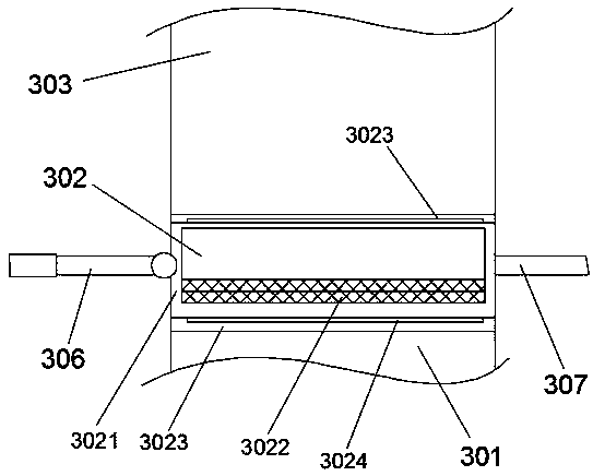 Method for detecting aflatoxin in corn feed stored in farm