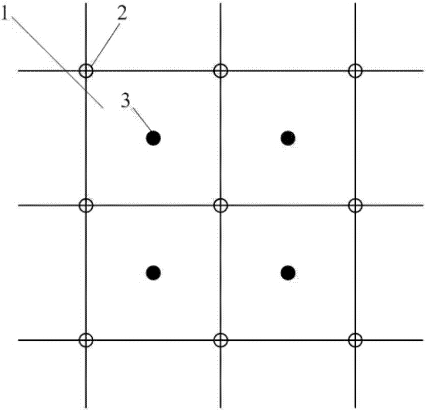 Calculating method for limited area of wind-driven rain amount