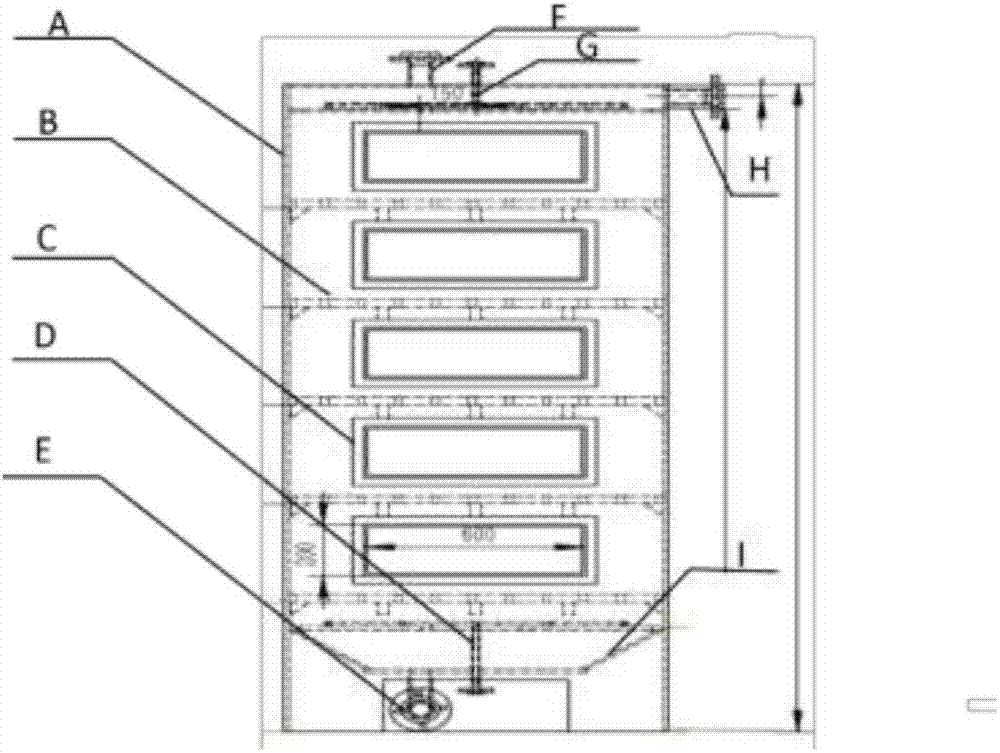 Catalytic oxidation method for low-concentration non-biodegradable industrial organic wastewater treatment