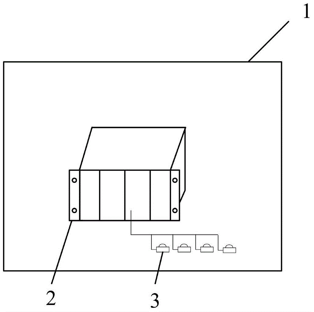 Motor train unit bogie instability detection device and realization method