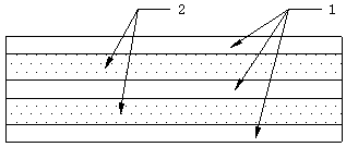 Aerogel composite glass preparation method