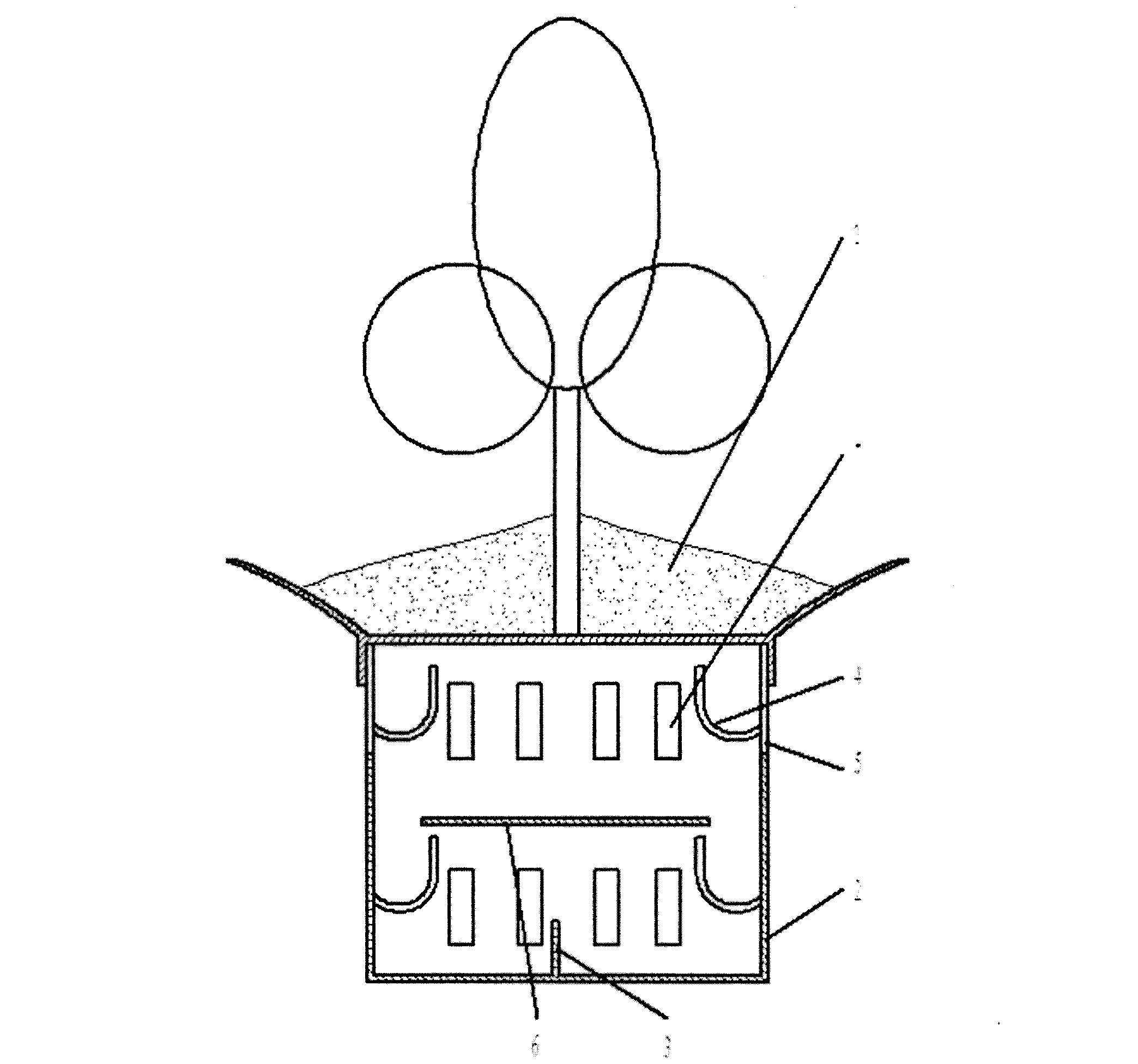 Storage box for power sockets