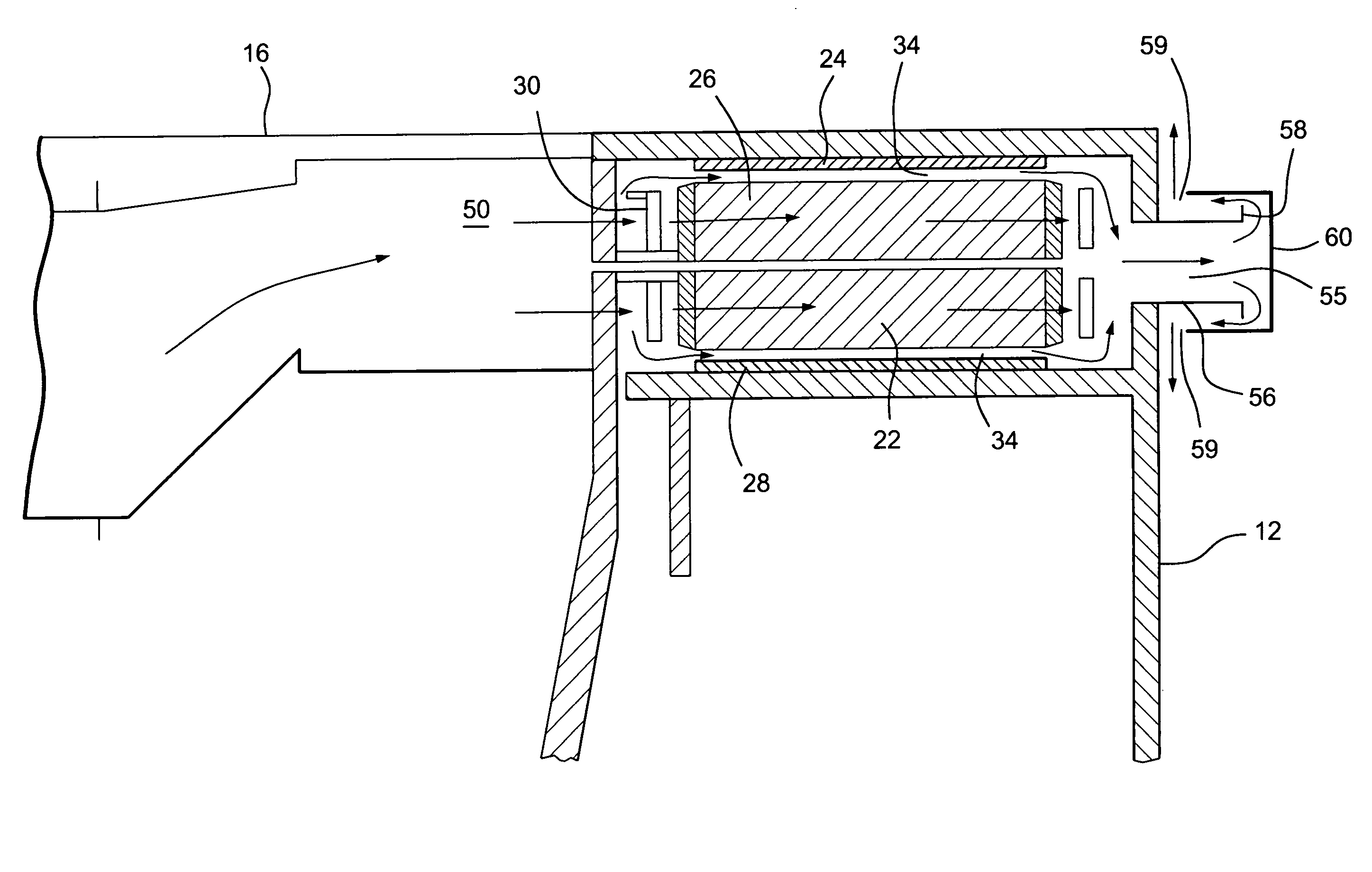 Wind turbine generators having wind assisted cooling systems and cooling methods