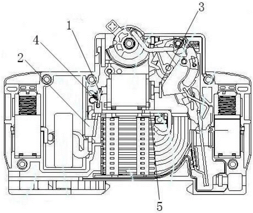 Protection mechanism and circuit breaker thereof