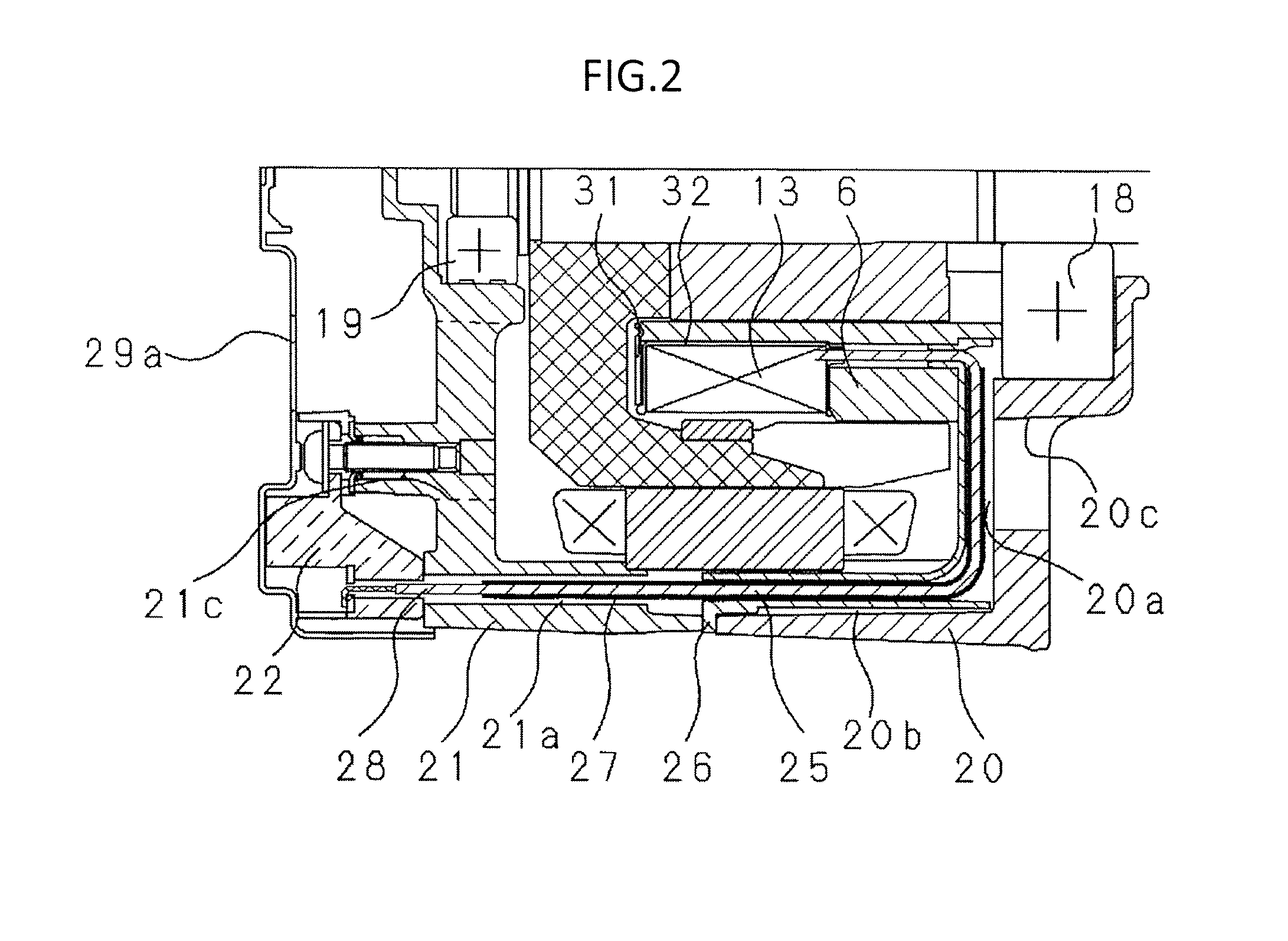 Vehicle brushless ac generator