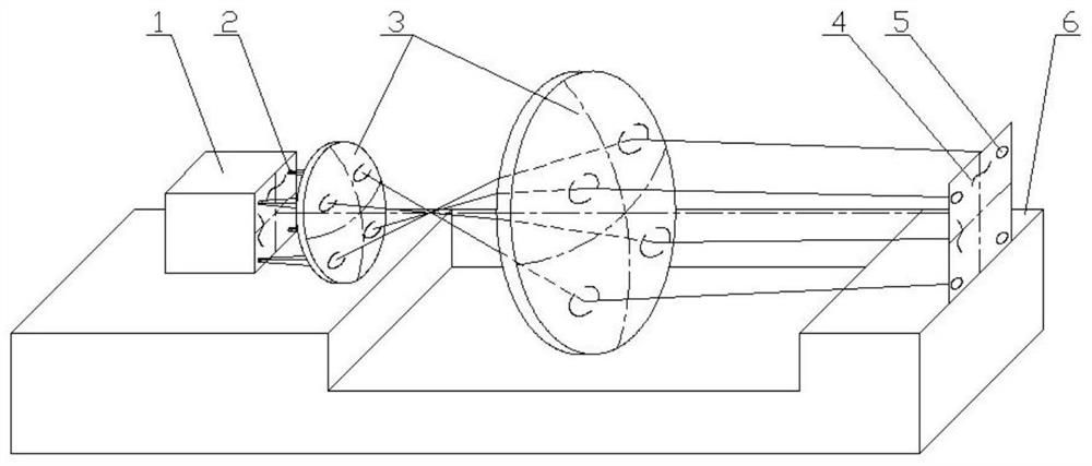 Detector optical machine assembly integrated with photosensitive surface conjugate diaphragm