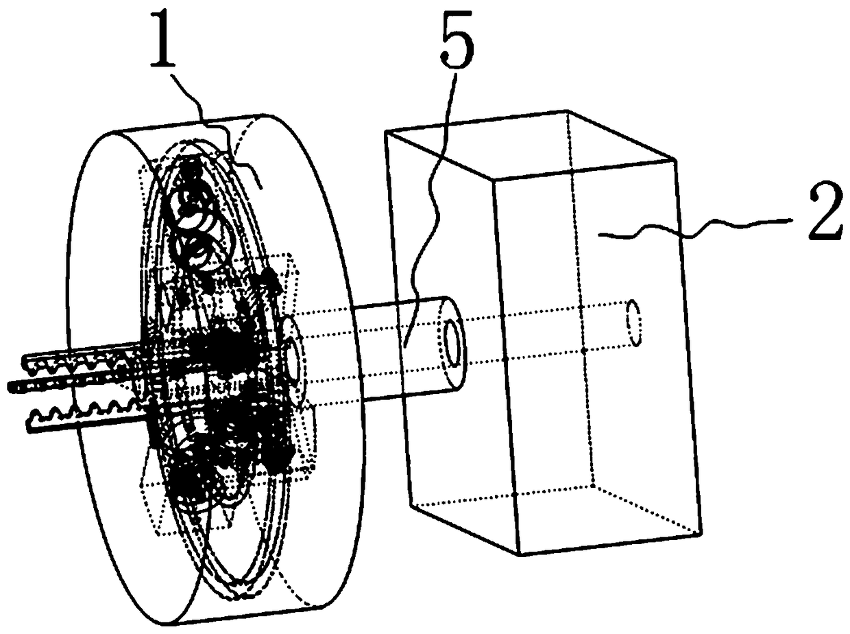 Electric wire deicing device