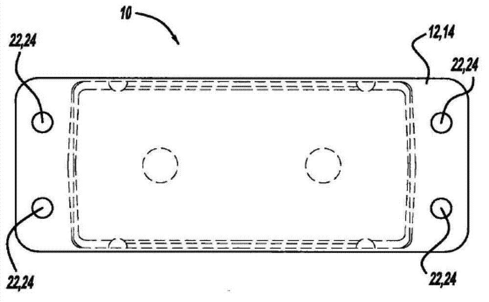 Segmented elastomeric vibration mount with edge control