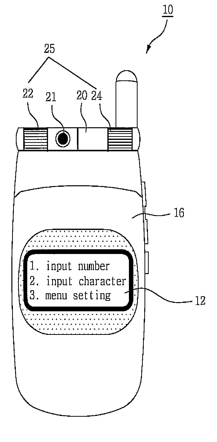 Mobile terminal with a plurality of input units