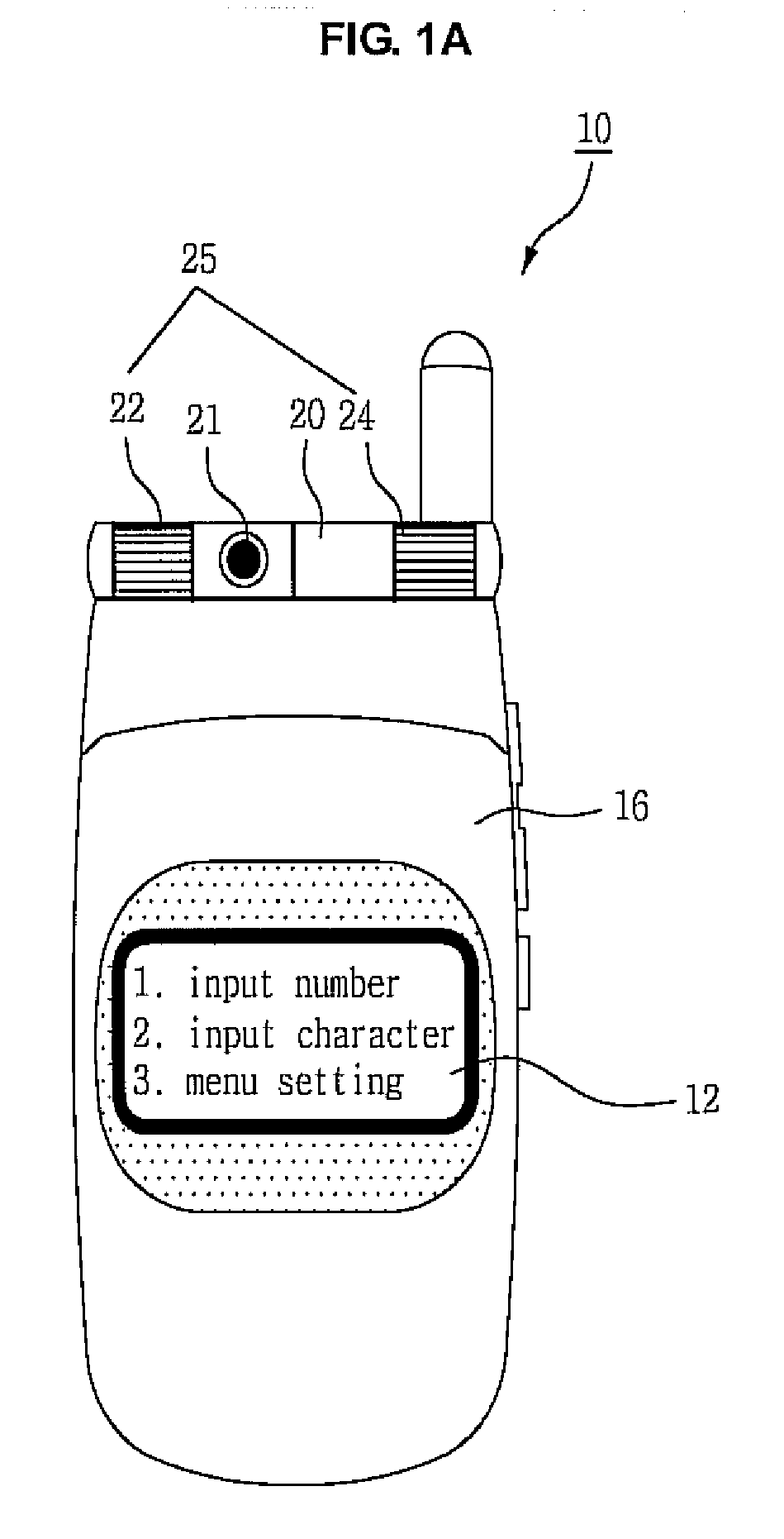 Mobile terminal with a plurality of input units