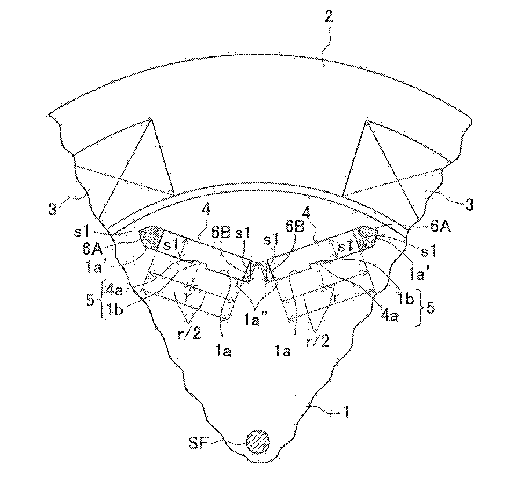 Rotor and ipm motor