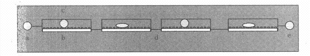 PH-responded micro-fluid self-driven micro-fluidic chip and preparation method thereof