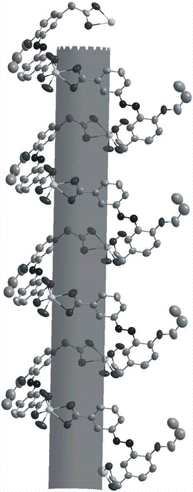 Chiral coordination polymer crystal and preparation method thereof