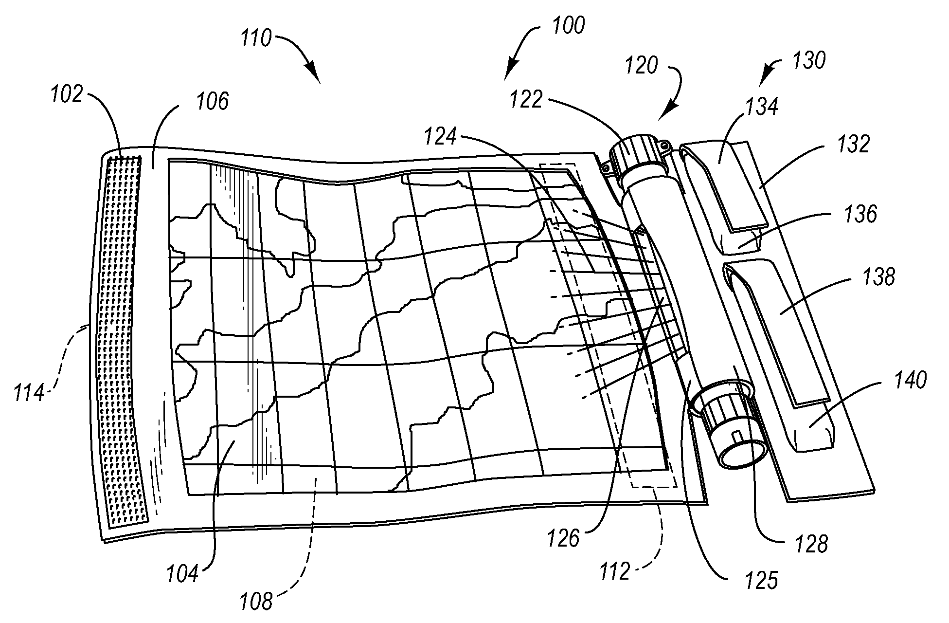 Illuminated document display system