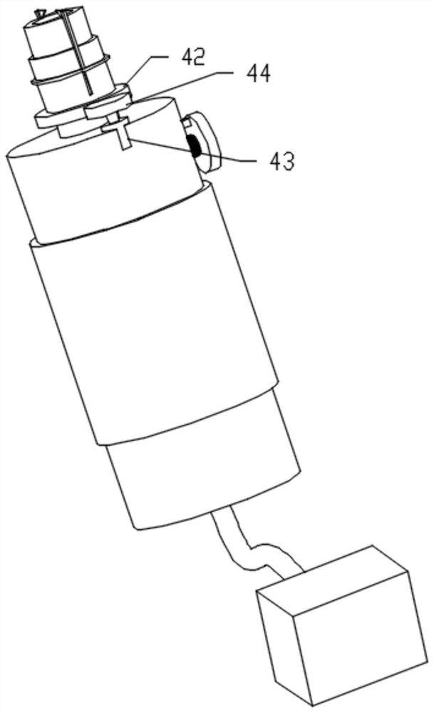 Foreign matter adsorption device for mouth rehabilitation