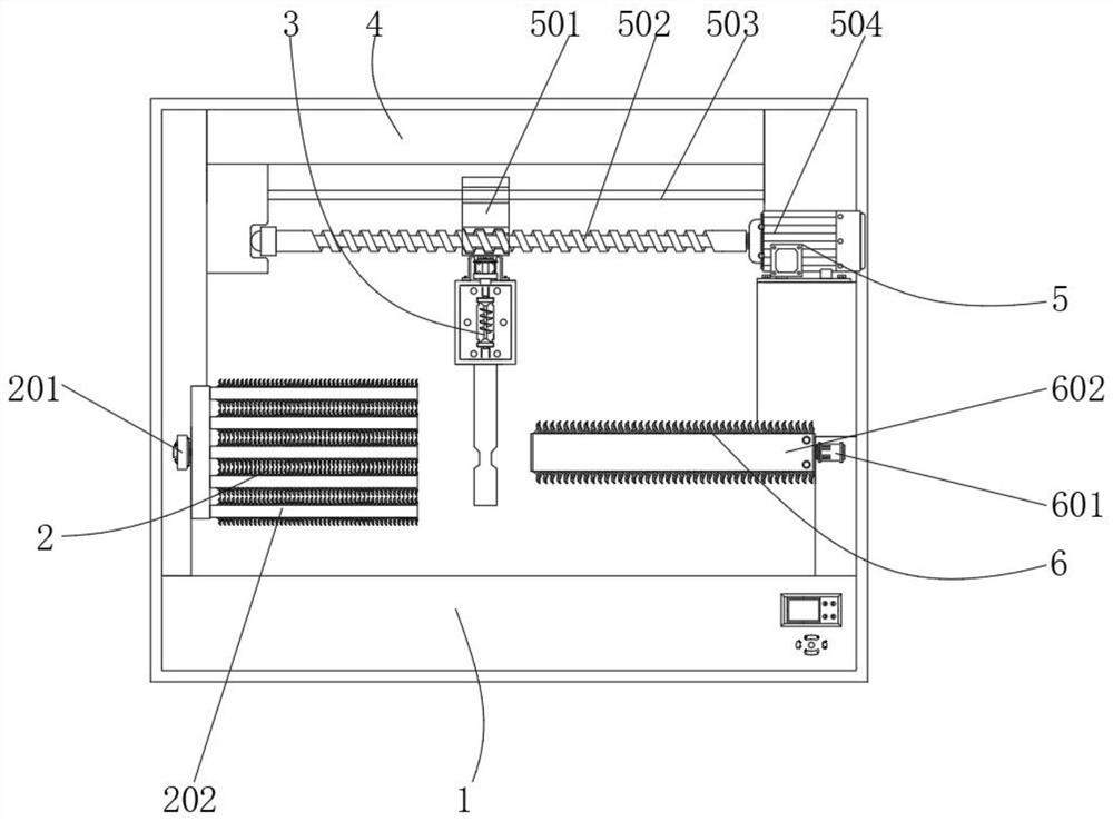 Cleaning device for aluminum pipe machining