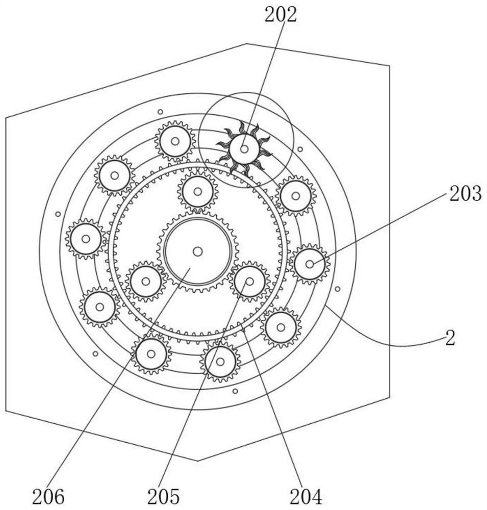 Cleaning device for aluminum pipe machining