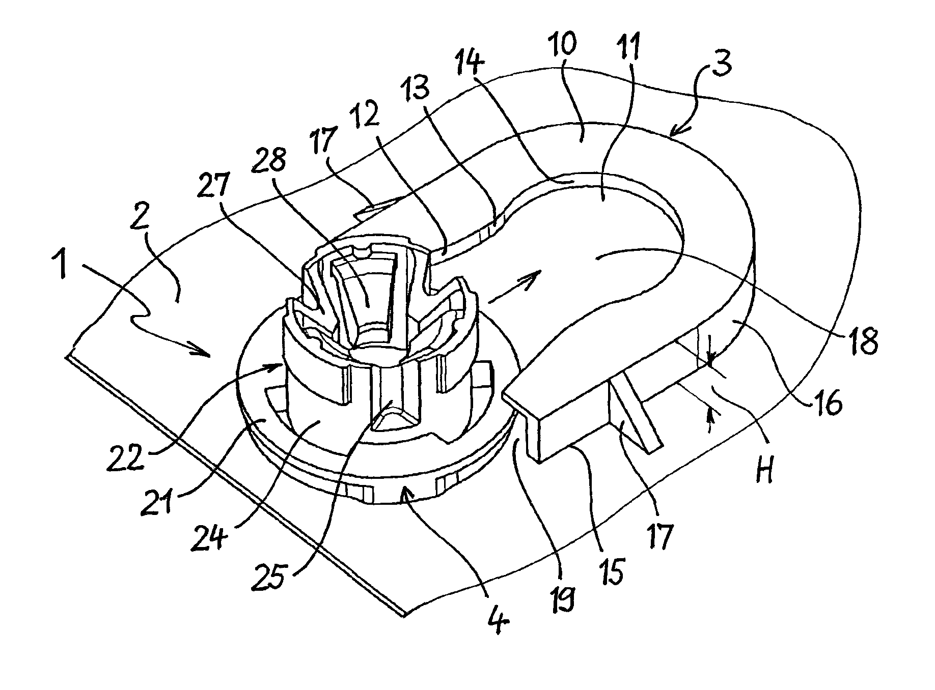 Fastening device