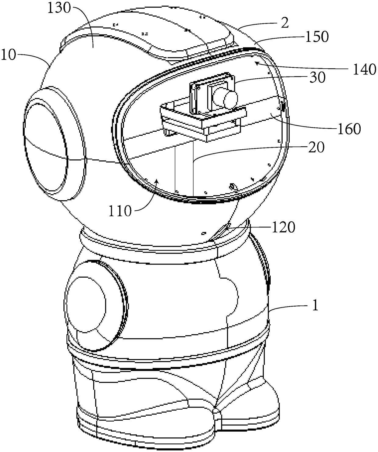 Projection robot